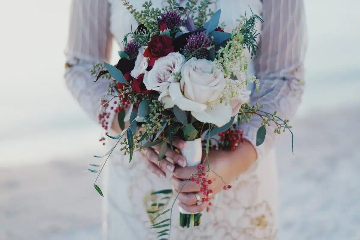 mariage  fleurs