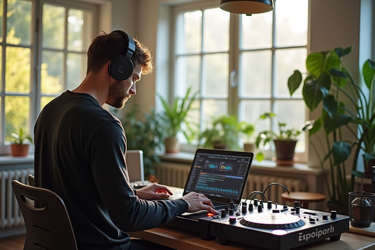 dj  scène